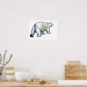 氷河MInt ポスター (キッチン)