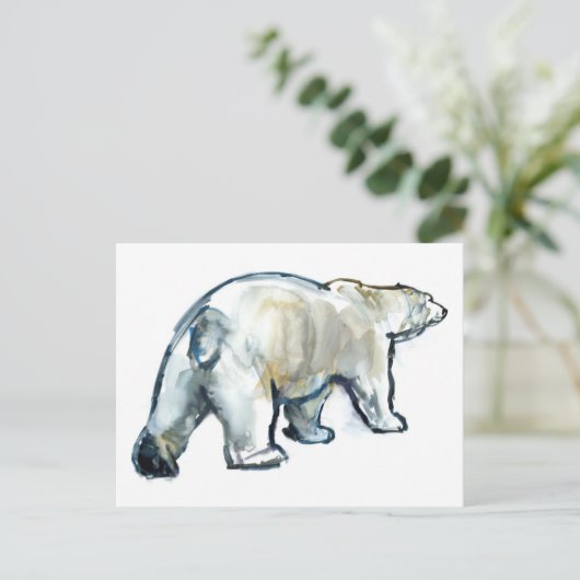 氷河MInt ポストカード (スタンド正面)