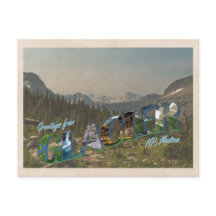 氷河NPヴィンテージスタイルはがき