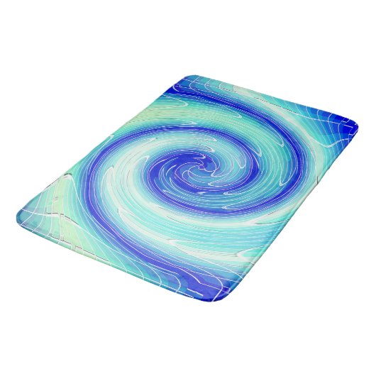 氷波..... バスマット (アングル)