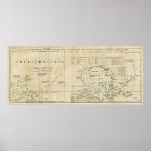 氷海の一部を含む図 ポスター (正面)