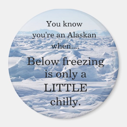 氷点下….. マグネット (正面)