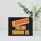 氷生き延びにころぶ ポストカード (スタンド正面)