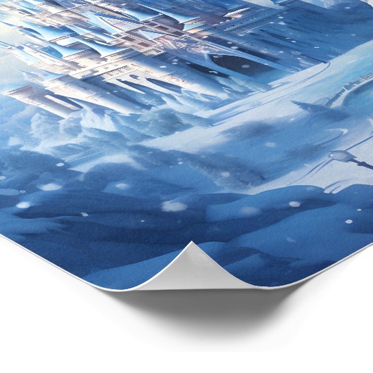 氷疑問に思城のポスター ポスター (角)