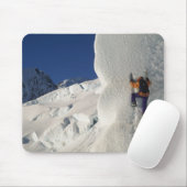 氷登山オンザタスマン氷河下山 マウスパッド (マウス)