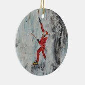 氷登山オーナメント セラミックオーナメント (右)