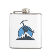 氷登山力 フラスク (正面)