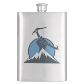 氷登山力 フラスク (正面)