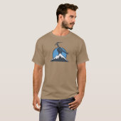 氷登山力 Tシャツ (正面フル)