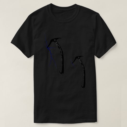 氷登山 Tシャツ (デザイン正面)