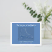 氷科学スケートで滑る ポストカード (スタンド正面)