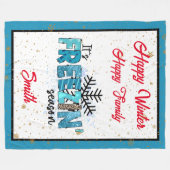 氷結カスタマイズ期 フリースブランケット (正面(横))