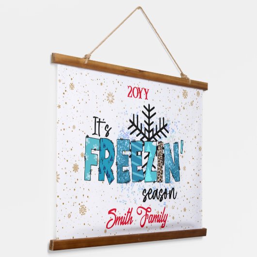 氷結カスタマイズ期 吊り下げ型タペストリー (傾斜あり)