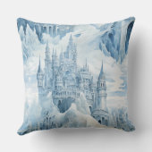 氷結ファンタジー圏の冬 クッション (裏面)