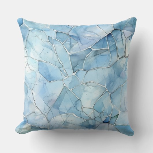 氷結ファンタジー圏の冬 クッション (正面)