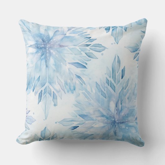 氷結ファンタジー圏の冬 クッション (正面)