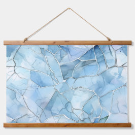 氷結ファンタジー圏の冬 吊り下げ型タペストリー