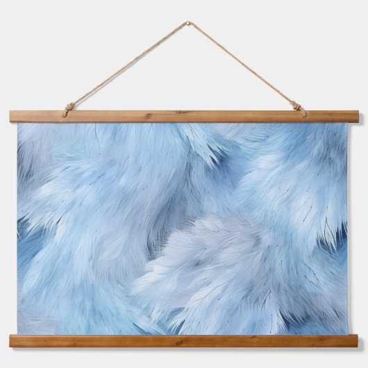 氷結ファンタジー圏の冬 吊り下げ型タペストリー (正面)