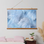 氷結ファンタジー圏の冬 吊り下げ型タペストリー (寝室)