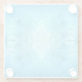 氷結晶 ガラスコースター (裏面)