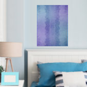 氷結晶II銀箔プリント 箔ポスター (インサイチュ (寝室))