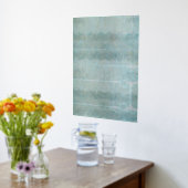 氷結晶V銀箔プリント 箔ポスター (レイダウン (キッチン))