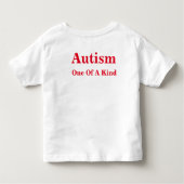 氷結私に自閉症があり、私はそれを使用して恐れていません トドラーTシャツ (裏面)