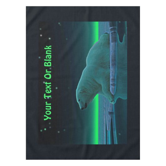 氷縁 テーブルクロス (正面)