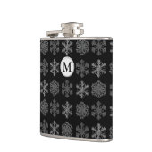 氷華美結晶パタエレガントーンモノグラム フラスク (左)