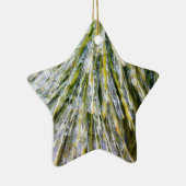 氷被覆松針冬植物学 セラミックオーナメント (右)