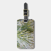 氷被覆松針冬植物学 ラゲッジタグ (正面縦)