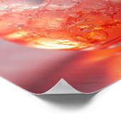 氷飲み物 ポスター (角)