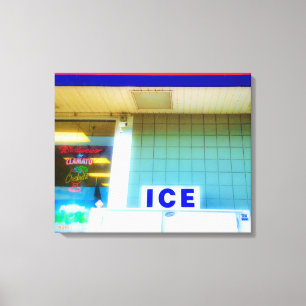 氷… キャンバスプリント