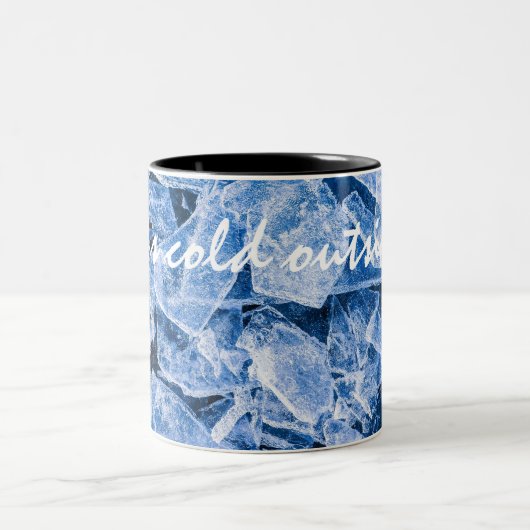 氷 ツートーンマグカップ (中央)