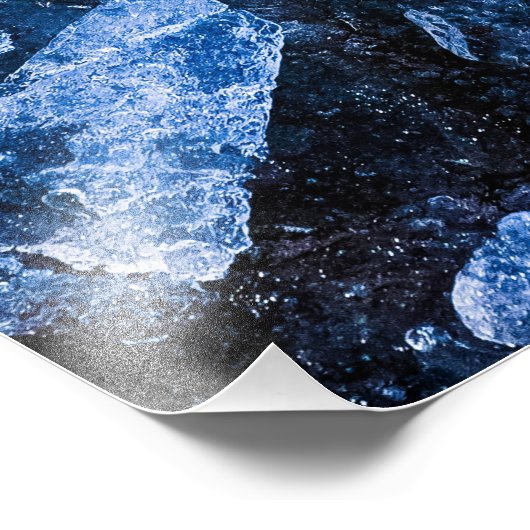 氷 フォトプリント (角)