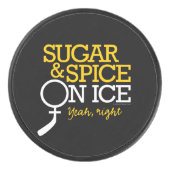 氷（ホッケー）の砂糖とスパイス アイスホッケーパック (正面)