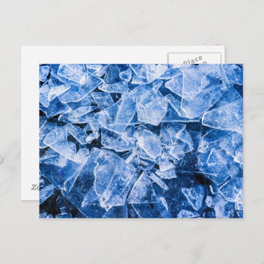 氷 ポストカード (正面/裏面)