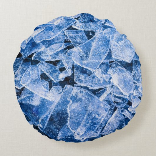 氷 ラウンドクッション (裏面)