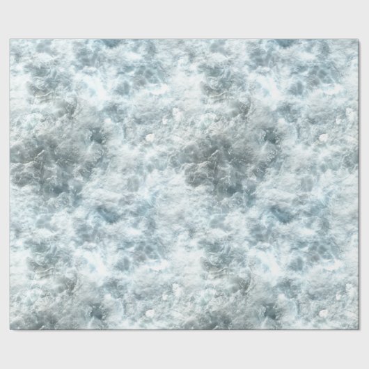 氷 ラッピングペーパー (シーム)