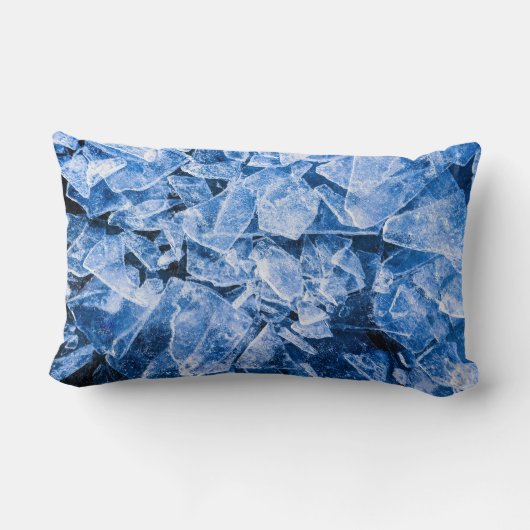 氷 ランバークッション (裏面)