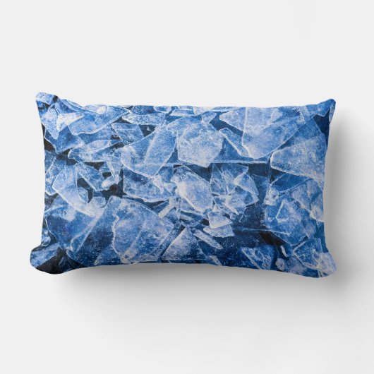 氷 ランバークッション (正面)