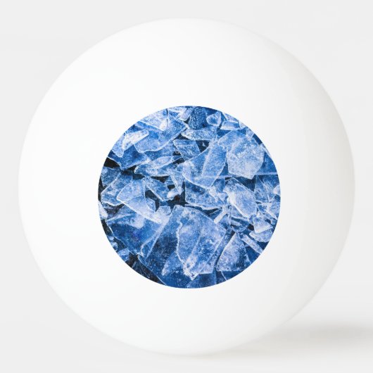 氷 卓球ボール (正面)