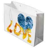 氷 – 温まる愛 ラージペーパーバッグ (裏面アングル)