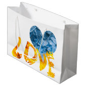 氷 – 温まる愛 ラージペーパーバッグ (正面アングル)