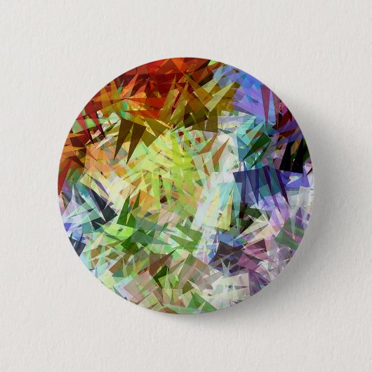 氷 缶バッジ (正面)