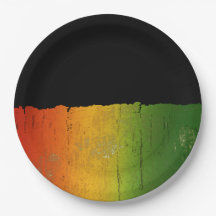 氷、金ゴールド、グリーン紙プレート