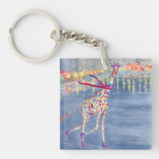 氷KeychainのAnnabelle キーホルダー (正面)