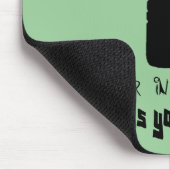 永久にごみ処理で マウスパッド (コーナー)