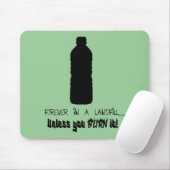 永久にごみ処理で マウスパッド (マウス)