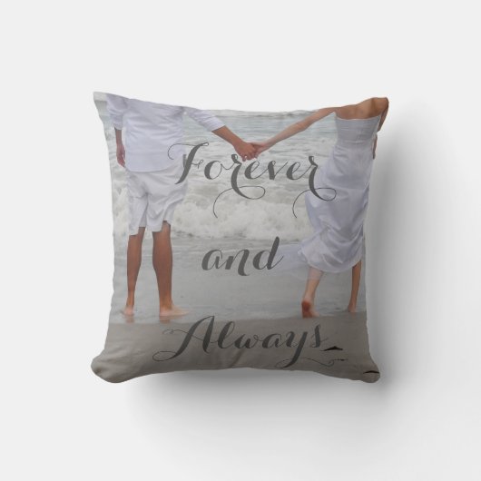 永久にそして常に枕 クッション (正面)